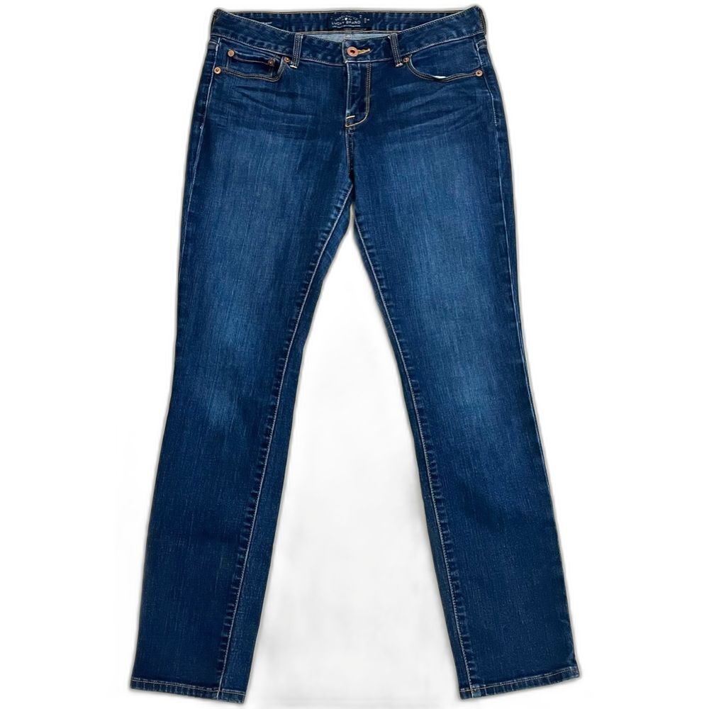 Lucky Brand Women's Lolita Skinny Jeans Dark Blue Wash Size 6/28